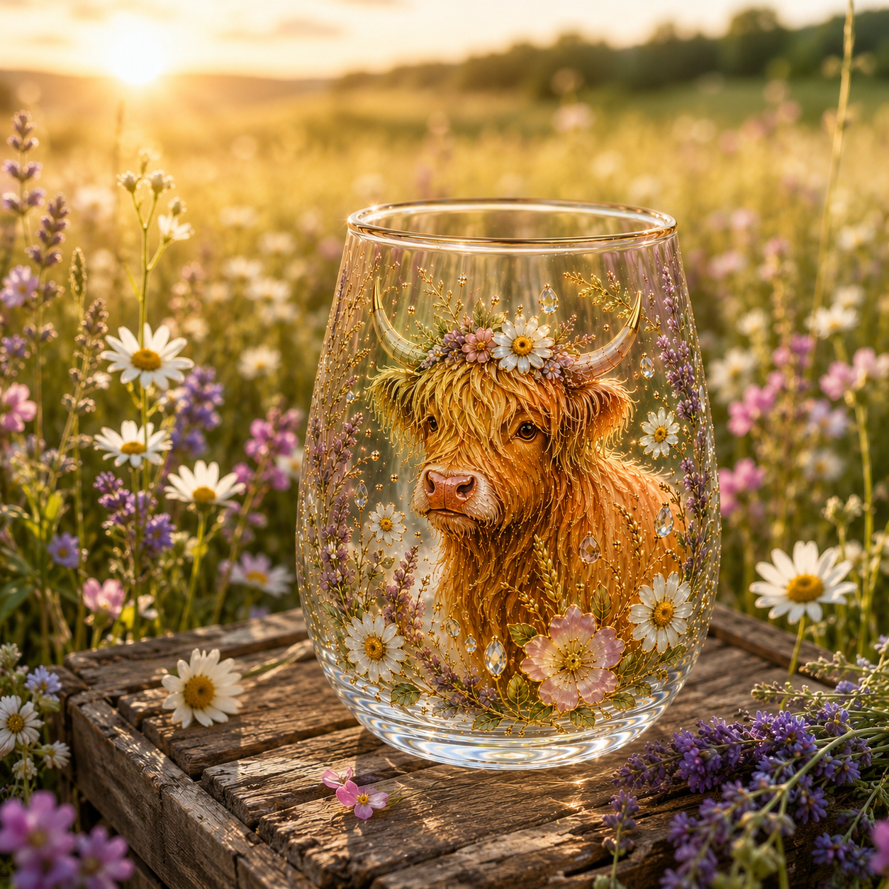 🌤️Sweetness, Hope & Joy 🐝 2026 Limited Edition Honey Bee Garden Glass Tea Cup