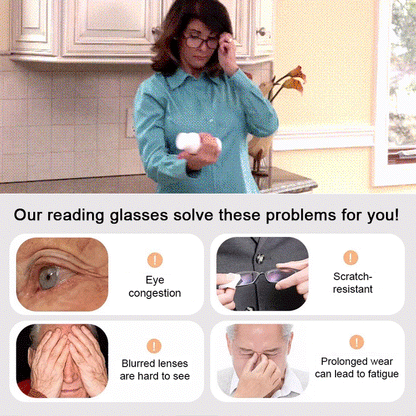 🌎Ends Today: 60% OFF!🔥👓Pocket Foldable Glasses – Blue Light & Magnifying Eyewear