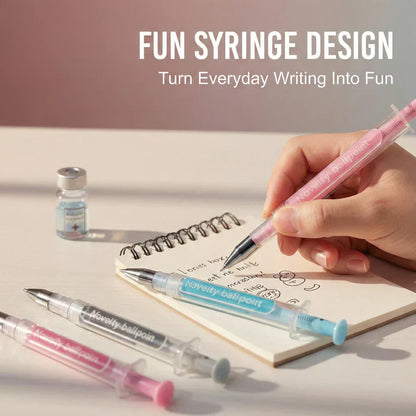 🎉LAST DAY 49% OFF -🔥👩‍⚕️😜💉Novelty Nurse & Doctor Syringe Ballpoint Pens