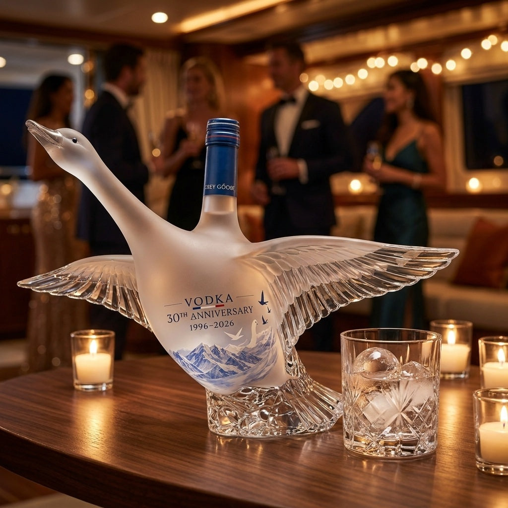 🎁 Father’s Day 49% OFF - 30th Anniversary Limited Edition Vodka Bottle🦢🍾 -Finds