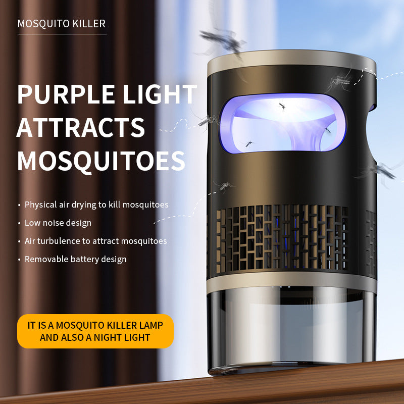 🦟Indoor Flying Insect Trap 🏡Quiet UV Mosquito & Gnat Catcher-
