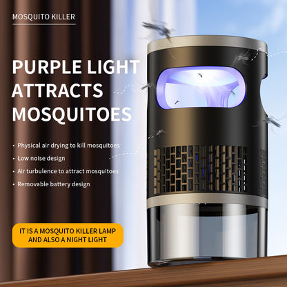 🦟Indoor Flying Insect Trap 🏡Quiet UV Mosquito & Gnat Catcher-