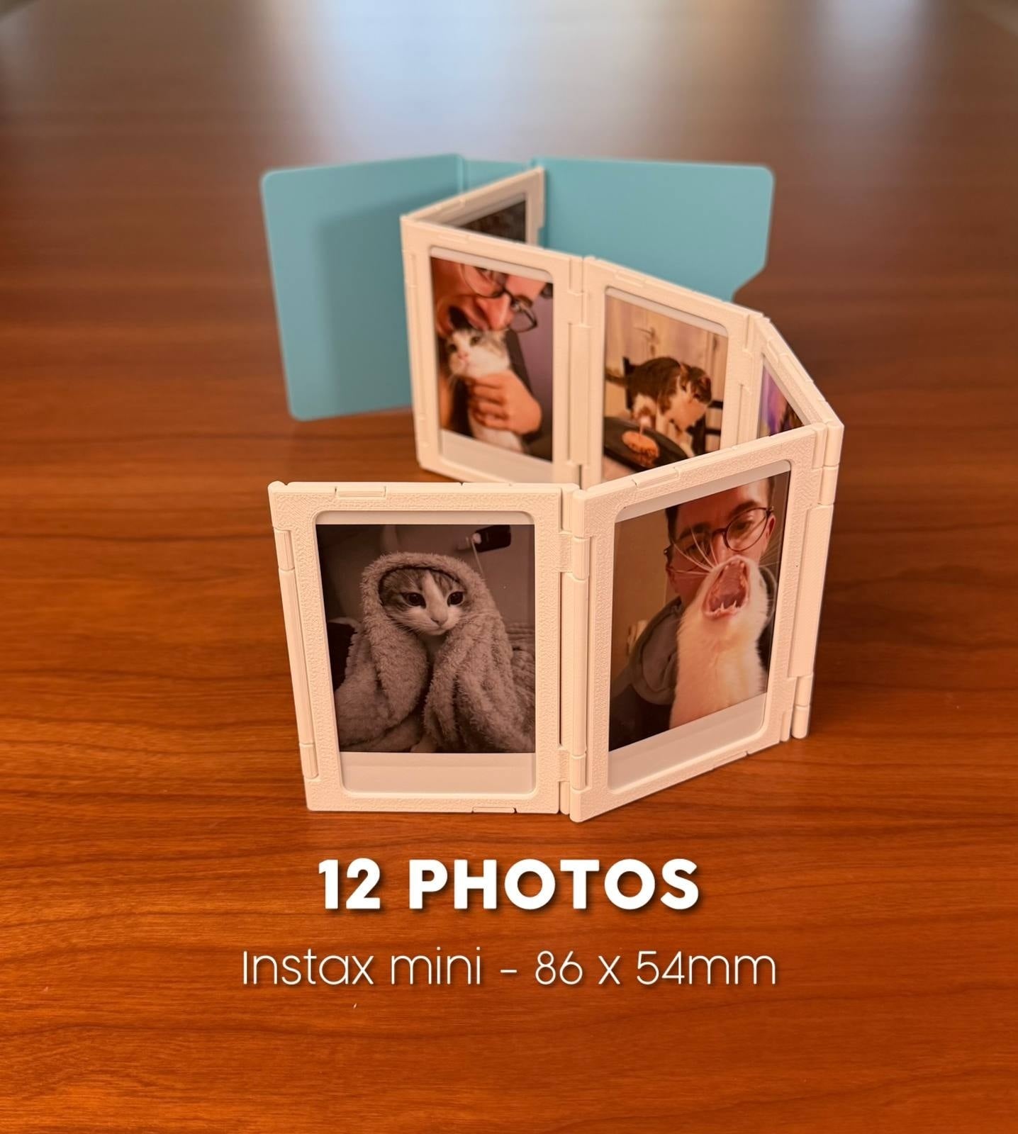 Instax Mini OS Folder Photo Holder – Retro-Tech Memory Directory