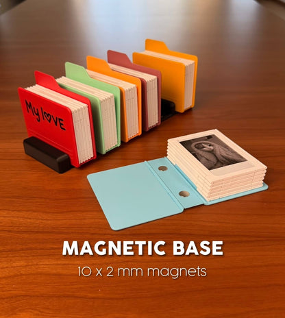 Instax Mini OS Folder Photo Holder – Retro-Tech Memory Directory