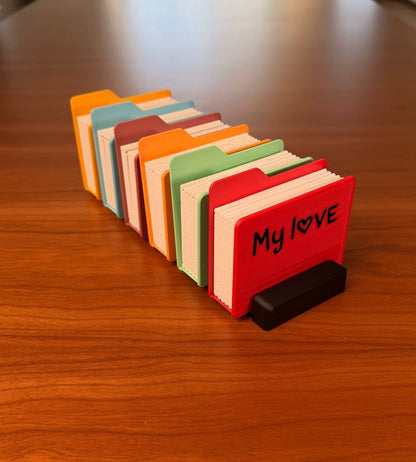 Instax Mini OS Folder Photo Holder – Retro-Tech Memory Directory