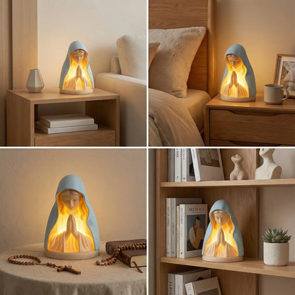 Virgin Mary Prayer Night Light