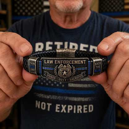 Police Tribute Price Drop -Law Enforcement Brotherhood Bracelet