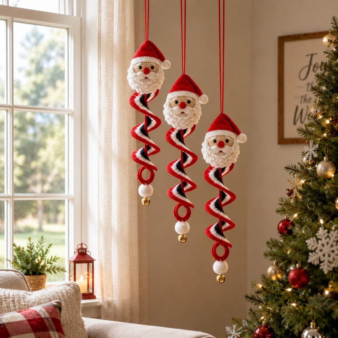 ✨Last Day 50% OFF ✨Crochet Snowman Spiral Oranment DIY Kit🔥
