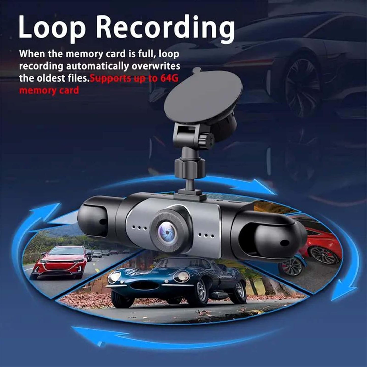 🎁LAST DAY 49% OFF🔥Full View Car Dashcam System(FREE SHIPPING)