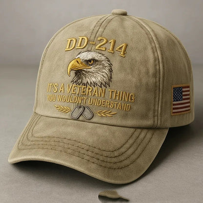 VETERAN EMBROIDERED CAP