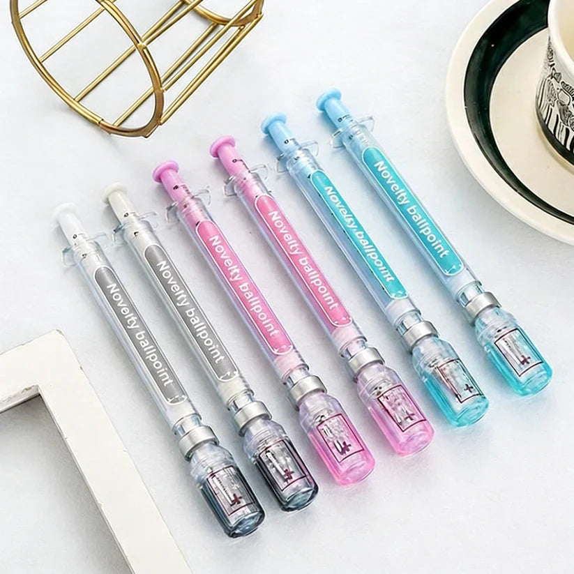🎉LAST DAY 49% OFF -🔥👩‍⚕️😜💉Novelty Nurse & Doctor Syringe Ballpoint Pens