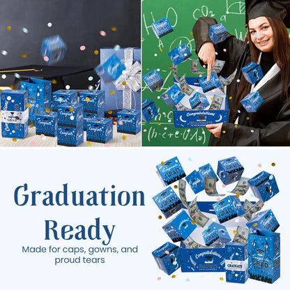 🎓Class of 2026 Surprise Box 💥 Bouncy Cash Red Envelope Gift 🥳