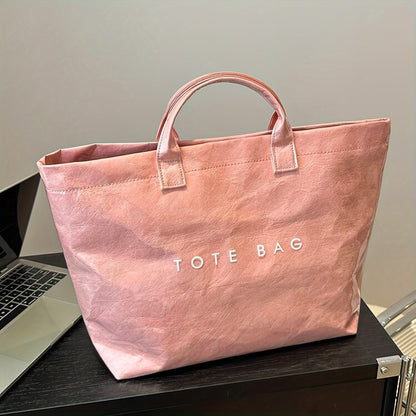 🎄25 Christmas Gift - Women's Letters Print Tote Bag⏰