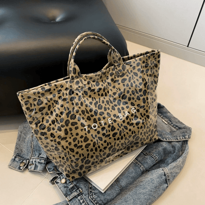 🎄25 Christmas Gift - Women's Letters Print Tote Bag⏰
