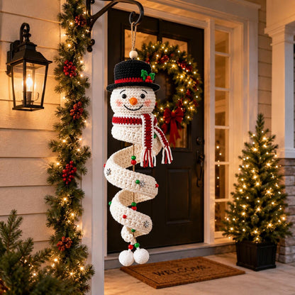 ✨Last Day 50% OFF ✨Crochet Snowman Spiral Oranment DIY Kit🔥