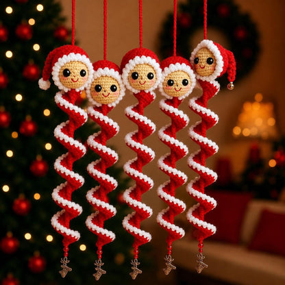 ✨Last Day 50% OFF ✨Crochet Snowman Spiral Oranment DIY Kit🔥