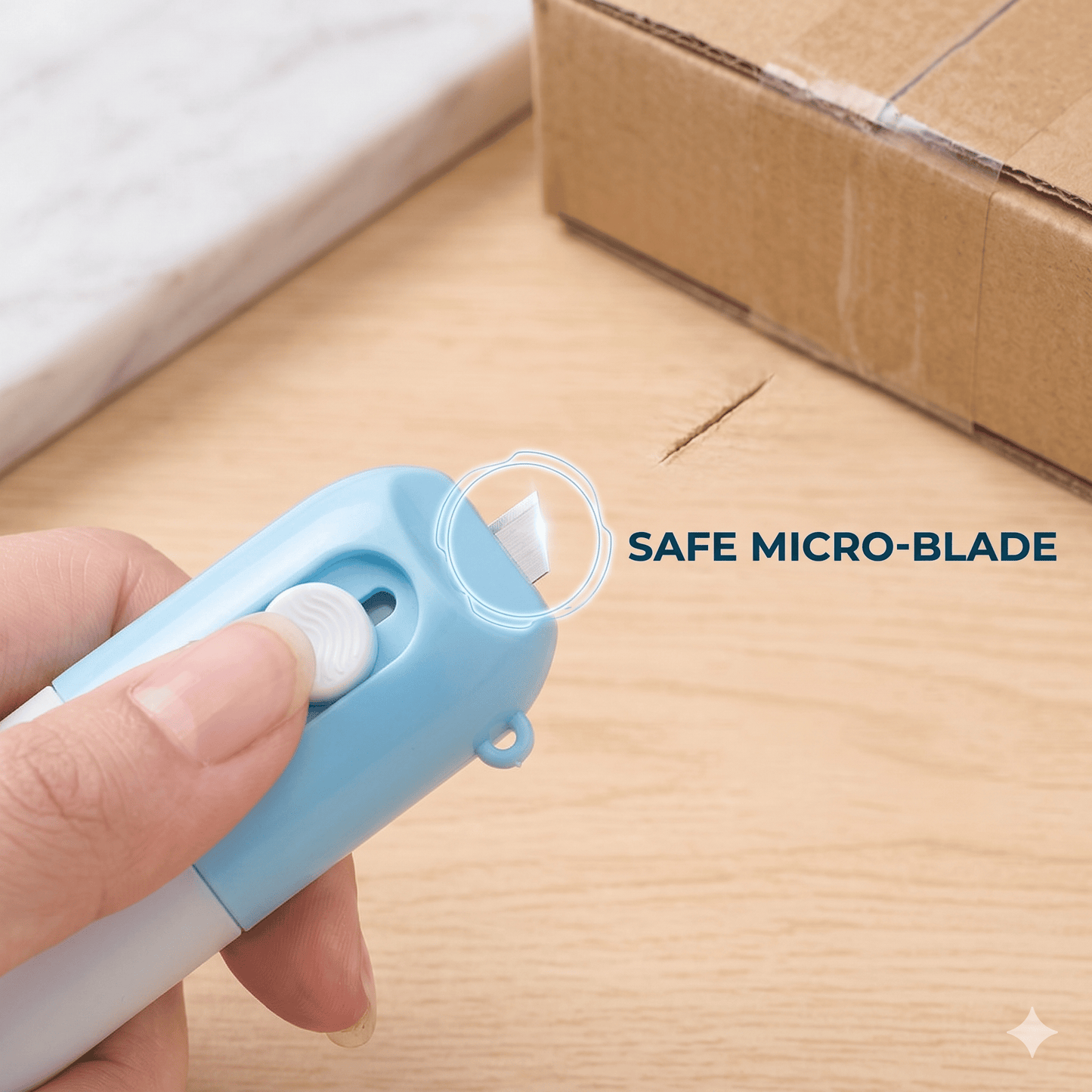 🔥2-in-1 Box Cutter & Thermal Paper Eraser