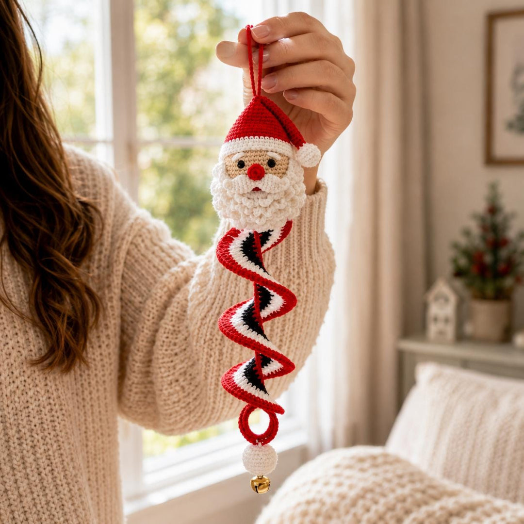 ✨Last Day 50% OFF ✨Crochet Snowman Spiral Oranment DIY Kit🔥
