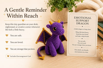 🔥Last Day: BUY 3 GET 1 FREE - 🐲💕Emotional Support Dragon Pocket Buddy
