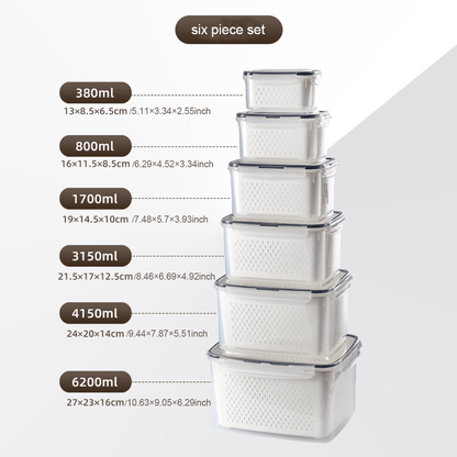 🍓🥬Food Storage Containers- Transform Your Messy Fridge into an Organized Oasis! 🧊✨