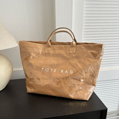 🎄25 Christmas Gift - Women's Letters Print Tote Bag⏰