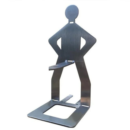 🍖🍖Outdoor prankster Stainless Steel BBQ Sausage Holder