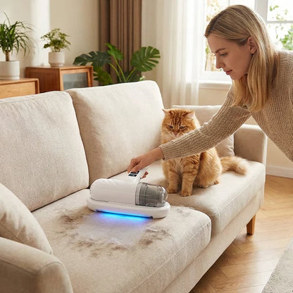 🔥NEW YEAR SALE - ONLY £34.99!!⚡50K+ SOLD!💝Bed Vacuum Cleaner with UV-C Light