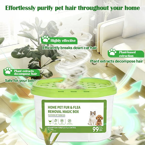 🔥2026 SALE - Home Pet Fur & Odor Removal Magic Box
