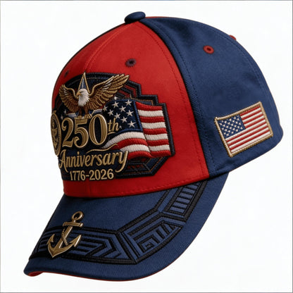 🧢US 250th Anniversary Patriotic Baseball Cap
