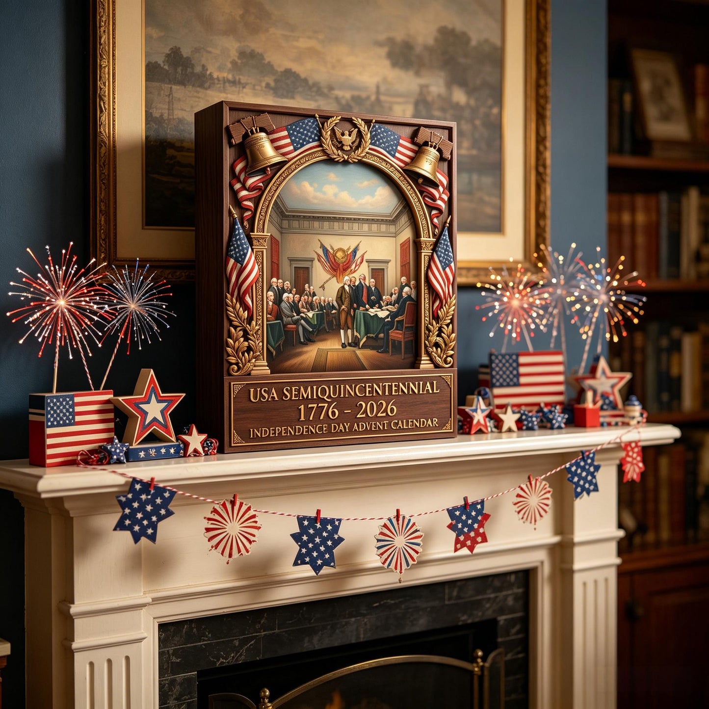 USA Semiquincentennial Advent Calendar: 24 Days of American Legacy