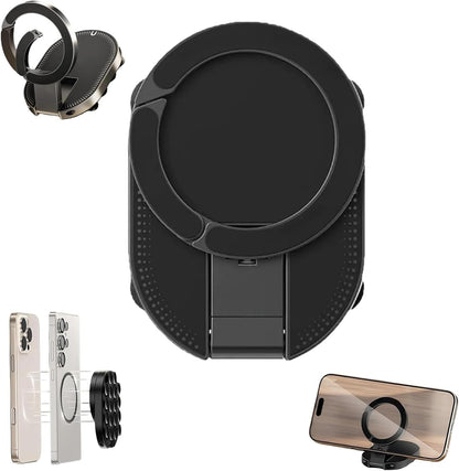 🔥 3-in-1 Suction Magnetic Phone Holder