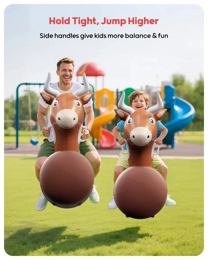 🔥🔥LAST DAY 59% OFF🔥🐂 Kids Bouncing Bull Ride-On Toy