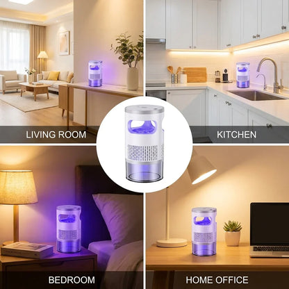 🦟Indoor Flying Insect Trap 🏡Quiet UV Mosquito & Gnat Catcher-
