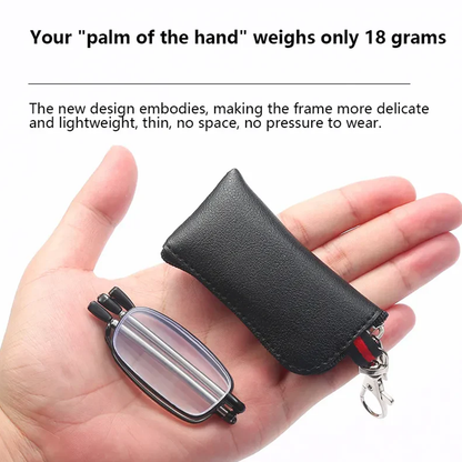 🌎Ends Today: 60% OFF!🔥👓Pocket Foldable Glasses – Blue Light & Magnifying Eyewear