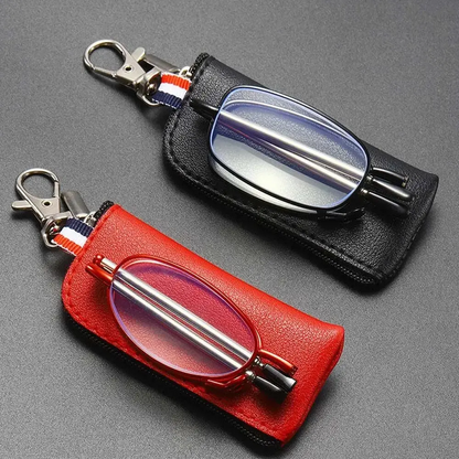 🌎Ends Today: 60% OFF!🔥👓Pocket Foldable Glasses – Blue Light & Magnifying Eyewear