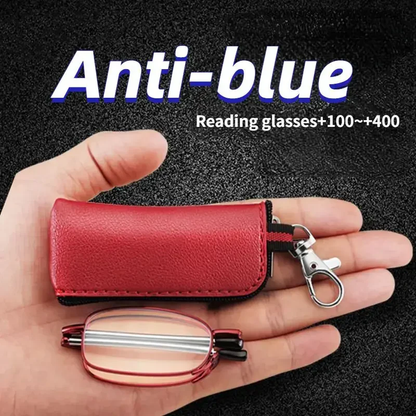 🌎Ends Today: 60% OFF!🔥👓Pocket Foldable Glasses – Blue Light & Magnifying Eyewear