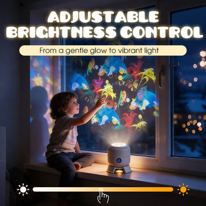 🎁2026 Hot Sale🔥Dynamic Rotating LED Projector Light