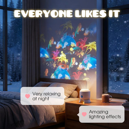 🎁2026 Hot Sale🔥Dynamic Rotating LED Projector Light