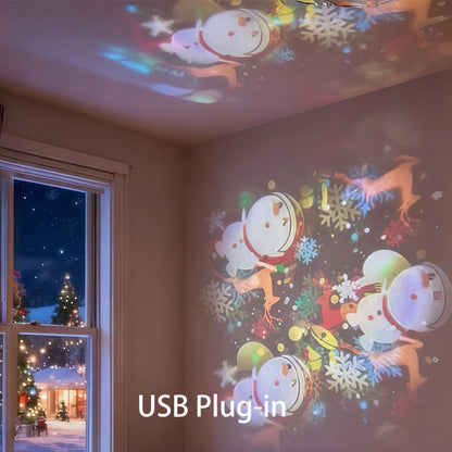 🎁2026 Hot Sale🔥Dynamic Rotating LED Projector Light